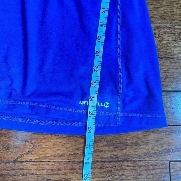 NWT Merrell | Ionic Shirt Blue Purple Hiking Workout XL UPF Protection Outdoors - Picture 6 of 10